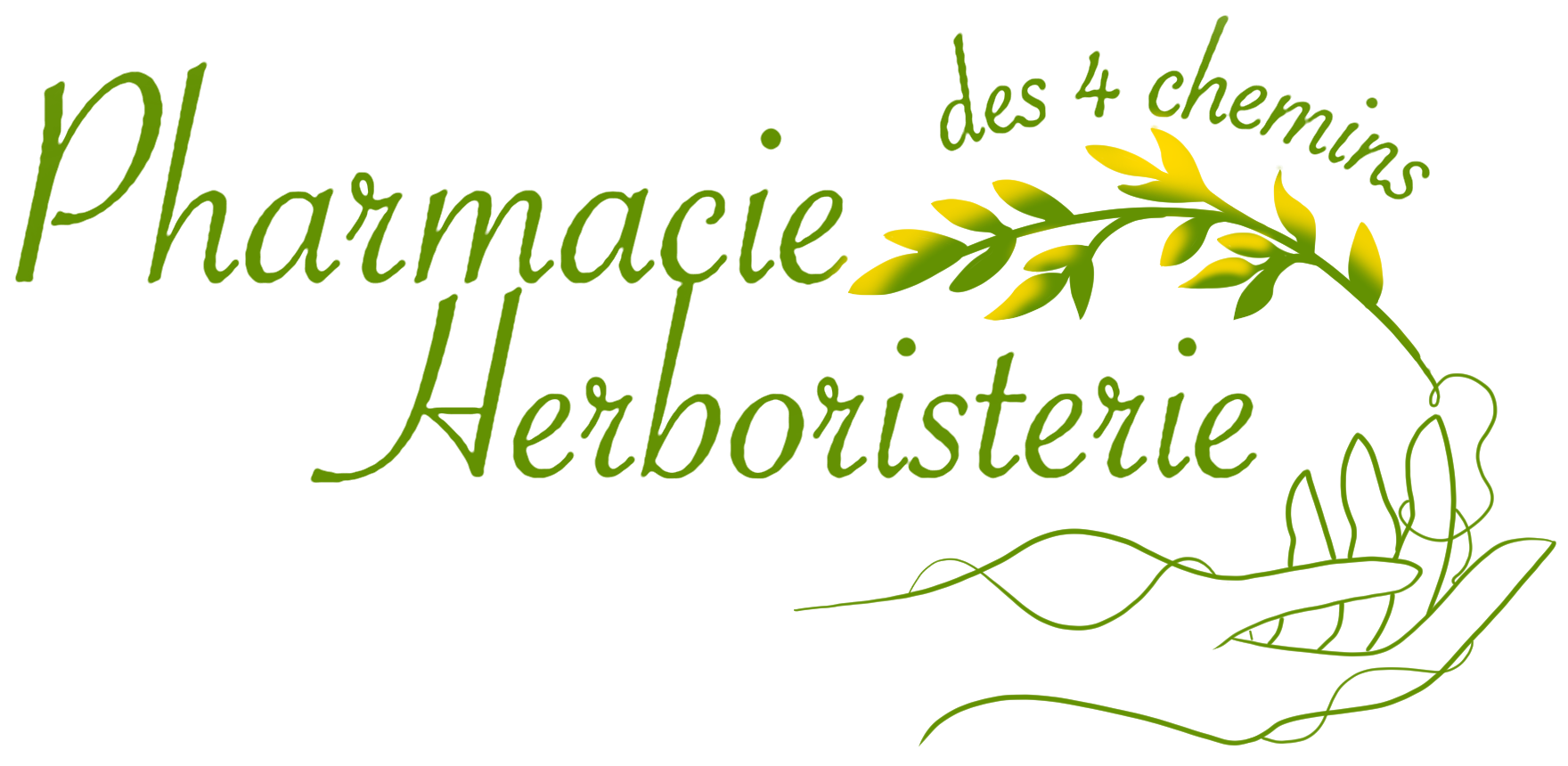 logo pharmacie herboriste des 4 chemins